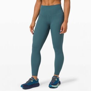 Lululemon • Wunder Under High-Rise Tight 25" *Luxtreme Desert Teal Size 6